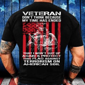 Veteran T Shirt, Veteran Shirt Don’t Think&hellip;