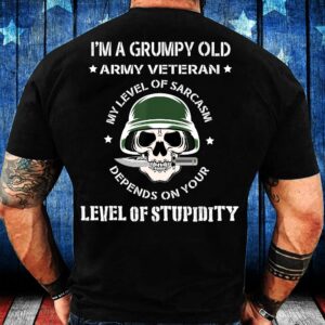 Veteran T Shirt, Veteran Shirt Grumpy Old&hellip;