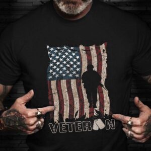 Veteran T Shirt, Veteran Shirts American Flag&hellip;