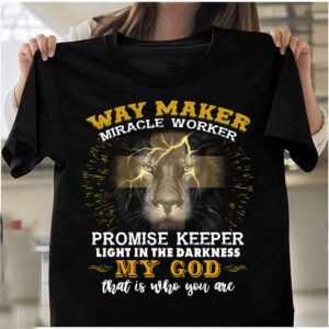 Veteran T Shirt, Way Maker Miracle Worker&hellip;