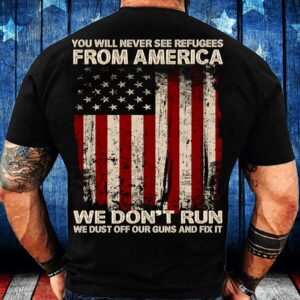 Veteran T Shirt, We Don’t Run We&hellip;