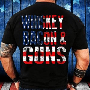 Veteran T Shirt, Whiskey Bacon & Guns&hellip;