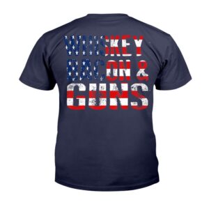 Veteran T Shirt Whiskey Bacon Guns Veteran T Shirt Veterans Day Shirts 2 v85hev.jpg