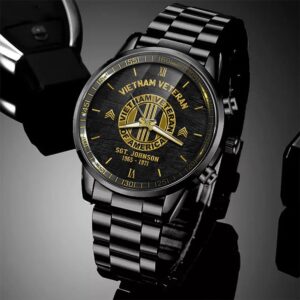 Vietnam Veteran Watch Custom Name Rank And&hellip;