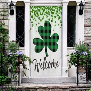 Welcome Door Cover St Patrick s Day Lucky Shamrocks Door Cover St Patrick s Day Door Cover St Patrick s Day Door Decor 2 xrv0vs.jpg