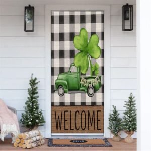 Welcome St Patrick’s Day Green Truck Door&hellip;