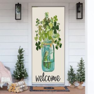 Welcome St Patrick’s Day Lucky Shamrock Clover&hellip;