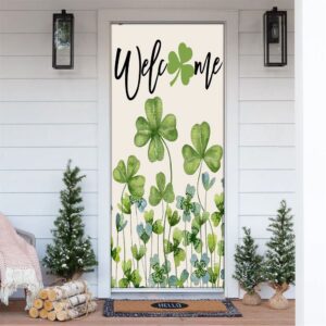 Welcome St Patricks Day Green Shamrock Clover&hellip;