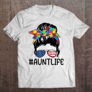 Aunt Life Autism Awareness Mother’s Day Auntie&hellip;