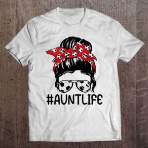Aunt Life Soccer Mothers Day Funny Auntie&hellip;