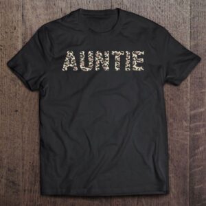 Auntie Cute Leopard Print Aunt Mother’s Day&hellip;