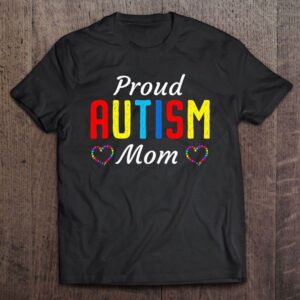 Autism Awareness Proud Autistic Mom Cute Puzzle&hellip;