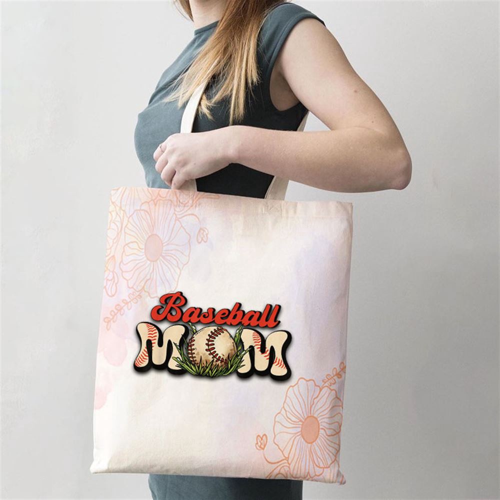 Baseball Mom Baseball Lover Sports Mom Mothers Day Tote Bag, Mom Tote Bag, Tote Bags For Moms, Mother’s Day Gifts