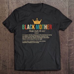 Black Mother Tshirt-mother Definition-black Family Matching T-Shirt,&hellip;