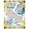 Blanket For Future Mom Dad You Will Be Amazing Mother Father Elephant Blanket, Blankets For Mothers Day