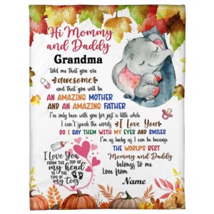 Blanket For Mom Dad From Baby Baby&hellip;