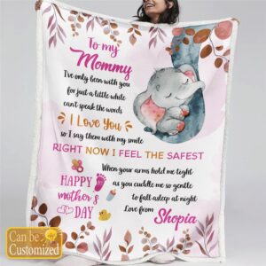 Blanket For Mom I Have Only Been&hellip;