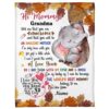 Blanket For New Mom From Baby Baby Elephant Autumn Season Footprint Blanket, Blankets For Mothers Day