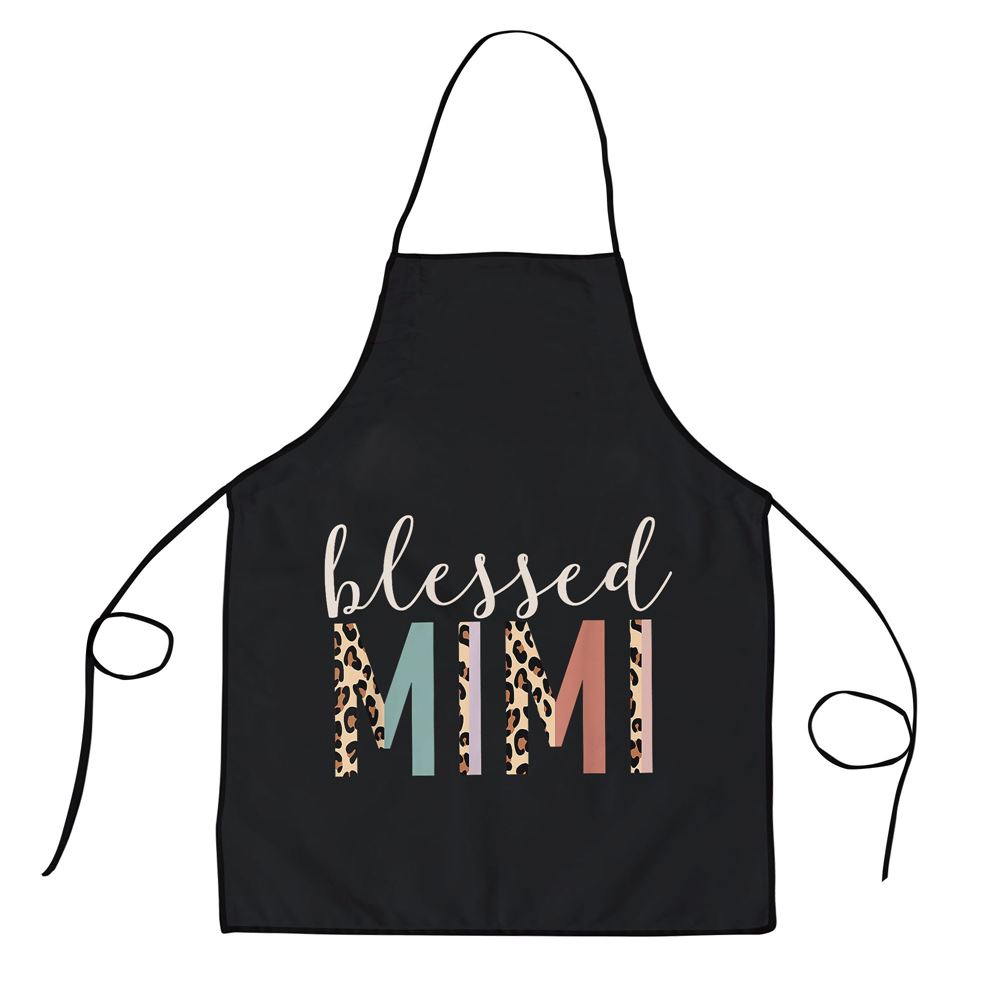 Blessed Mimi Cute Leopard Print Apron, Aprons For Mother’s Day, Mother’s Day Gifts Blessed Mimi Cute Leopard Print Apron, Aprons For Mother’s Day, Mother’s Day Gifts