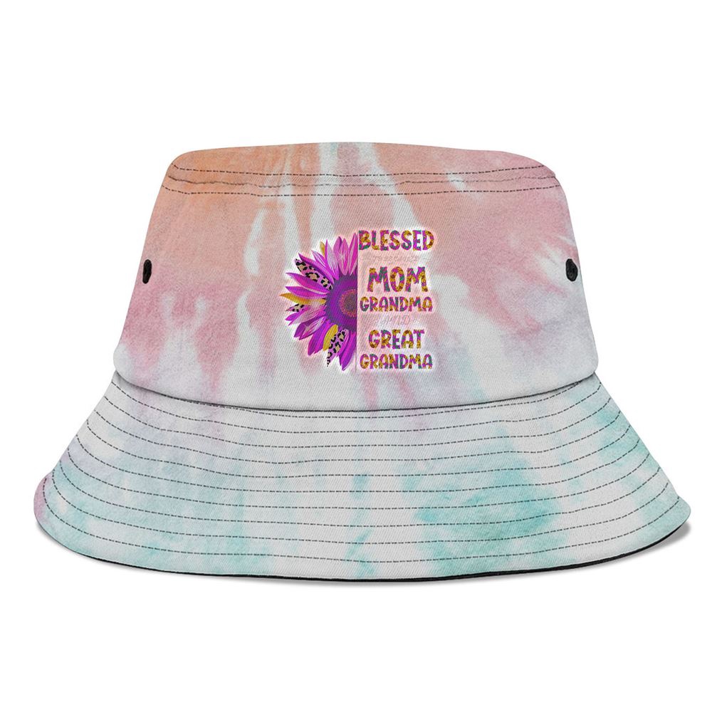 Blessed To Be Called Mom Grandma Great Grandma Mothers Day Bucket Hat, Mother Day Hat, Mother’s Day Gifts