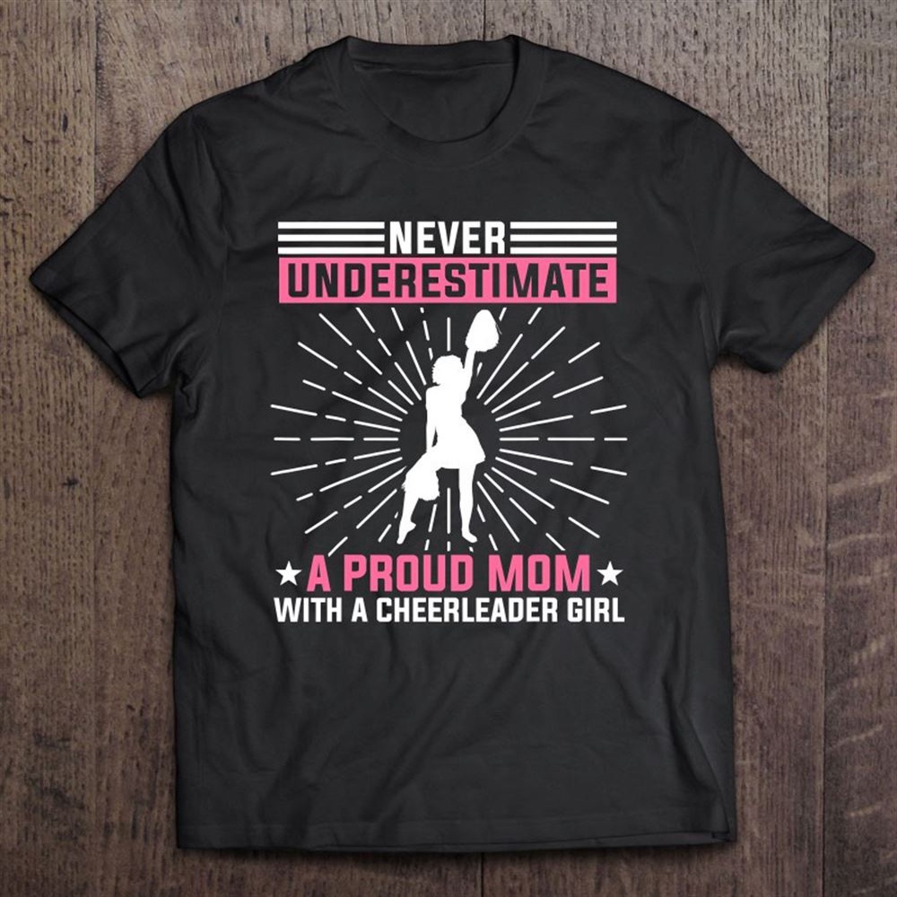 Cheerleading Mom Cheerleader Cheer Mother’s Day T-Shirt, Mother’s Day Shirts, T Shirt For Mom