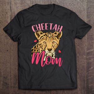 Cheetah Mom Mother’s Day Cheetahs T-Shirt, Mother’s&hellip;
