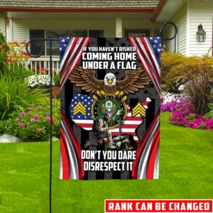 Custom Rank Veteran US Army Flag Home&hellip;