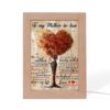 Dear Mom For All The Times That I Forgot Coloful Tree Frame Lamp, Picture Frame Light, Frame Lamp, Mother’s Day Gifts