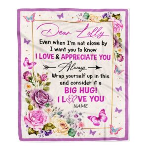 Dear Lolly Blanket From Granddaughter Grandson It&hellip;