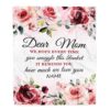 Dear Nana Blanket From Granddaughter Grandson It A Big Hug Butterfly Rose, Personalized Blanket For Mom, Mother’s Day Gifts Blanket