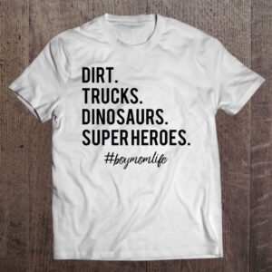 Dirt Trucks Dinosaurs Superheroes Boy Mom Life&hellip;