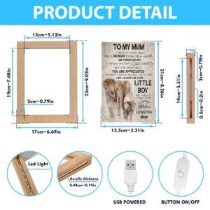 Elephant To My Mum I Know It S Not Easy Frame Lamp Picture Frame Light Frame Lamp Mother s Day Gifts 4 bpnrpf.jpg