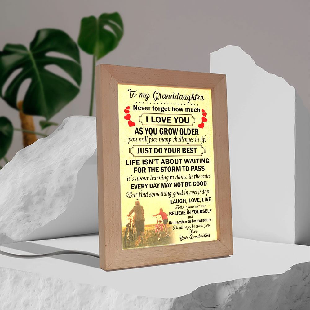 Family Frame Lamp, Picture Frame Light, Frame Lamp, Mother’s Day Gifts