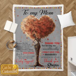 Fleece Blanket For Mom Daughter To Mom&hellip;