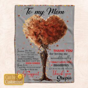 Fleece Blanket For Mom Daughter To Mom&hellip;