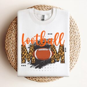 Football Mom Leopard Sweatshirt, Mother Sweatshirt, Sweatshirt&hellip;