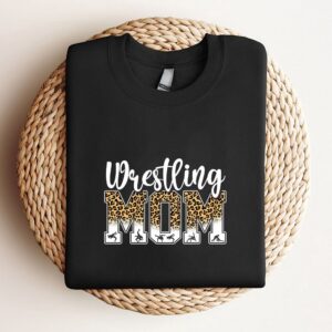 Funny Leopard Wrestling Mom Women Wrestler Mothers&hellip;