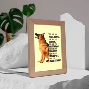 German Shepherd My Best Friend Gift For Dog Mom Frame Lamp Picture Frame Light Frame Lamp Mother s Day Gifts 3 xca7sz.jpg