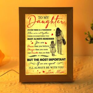 Gift For Daughter Love Your Mom Vertical&hellip;