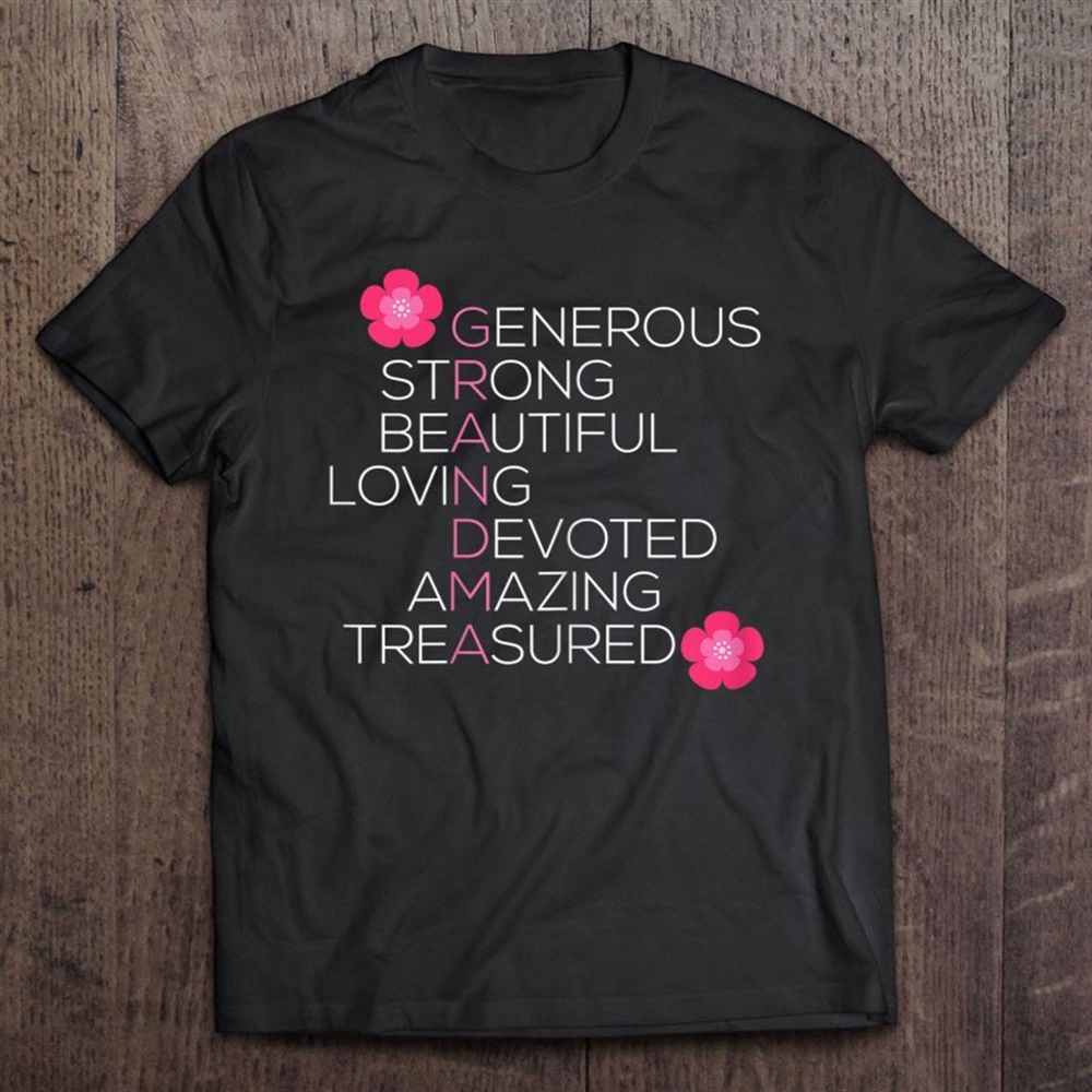 Gifts For Grandma From Grandson Granddaughter Mother’s Day T-Shirt, Mother’s Day Shirts, T Shirt For Mom