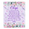 Dear Yiayia Blanket From Kids We Hope Every Time Rose Floral, Personalized Blanket For Mom, Mother’s Day Gifts Blanket