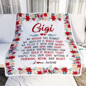 Gigi Blanket From Grandkids Grandson Granddaughter We&hellip;