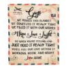Gigi Blanket From Grandkids Love Big Hug Air Mail Letter Sunflower, Personalized Blanket For Mom, Mother’s Day Gifts Blanket
