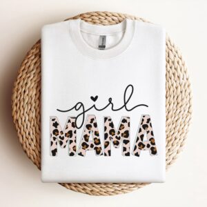 Girl Mama Leopard Sweatshirt, Mother Sweatshirt, Sweatshirt&hellip;