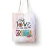 Groovy Auntie Retro Flowers Women Mothers Day Aunt Tote Bag, Mom Tote Bag, Tote Bags For Moms, Mother’s Day Gifts