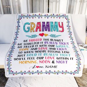 Grammy Blanket From Grandkids We Hugged This&hellip;