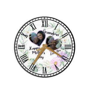 Grandma Purple Hearts Photo Frame Mother’s Day&hellip;