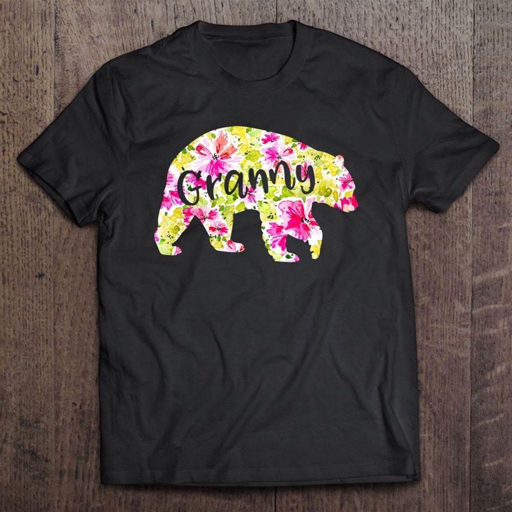Granny Bear Gift For Women Grandma Christmas Mother’s Day T-Shirt, Mother’s Day Shirts, T Shirt For Mom