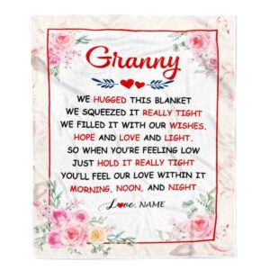 Granny Blanket From Grandkids Granddaughter Grandson We&hellip;