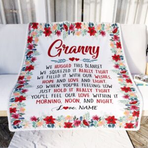 Granny Blanket From Grandkids Grandson Granddaughter We&hellip;